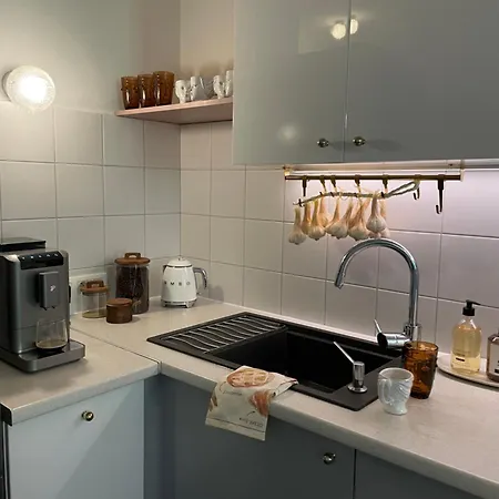 Design Old Town Aprt - Blue Church & Park - Ac Lägenhet